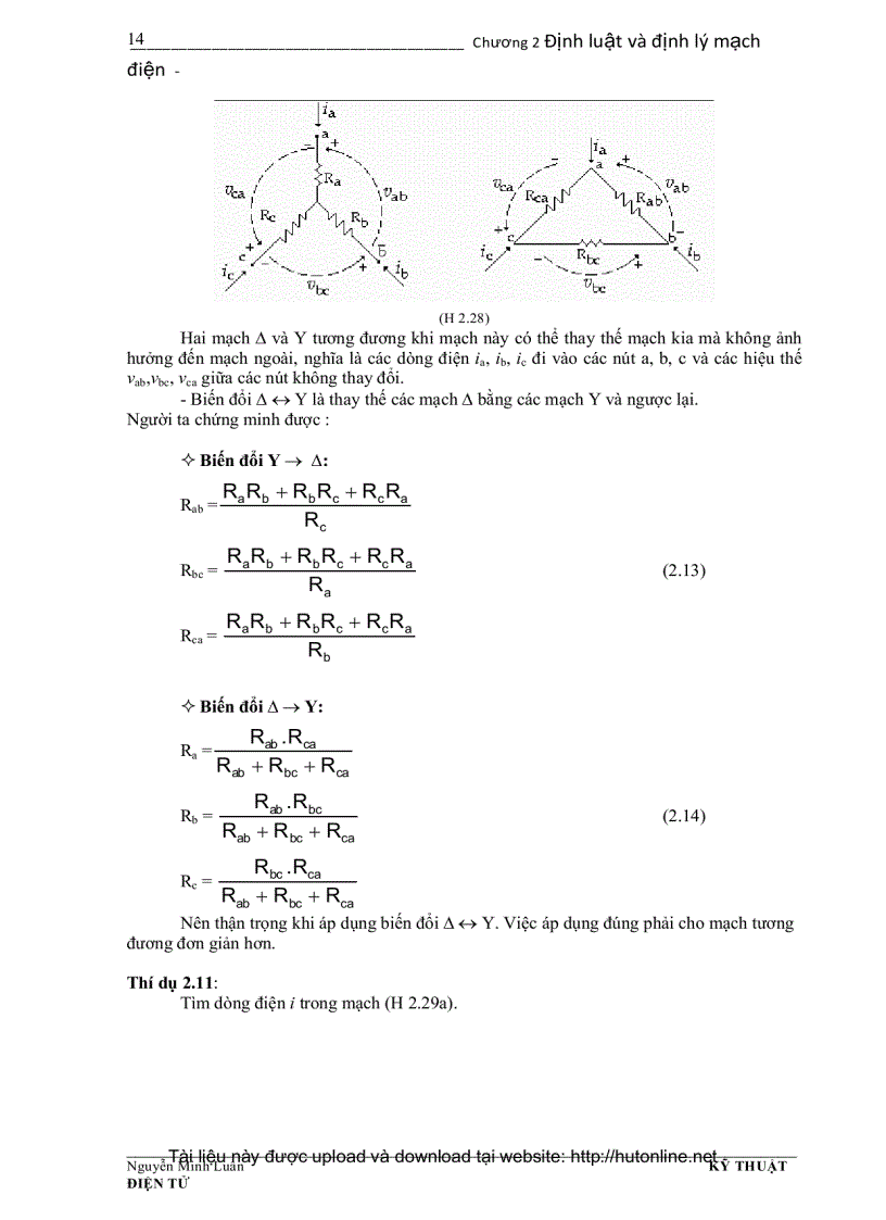 image for page Khái niệm cơ bản về mạch điện