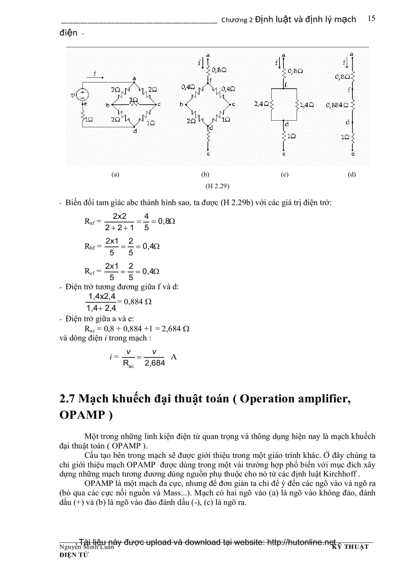 image for page Khái niệm cơ bản về mạch điện