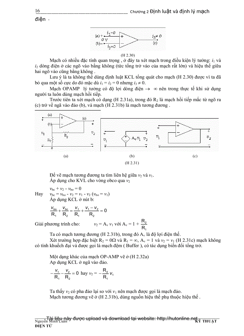 image for page Khái niệm cơ bản về mạch điện