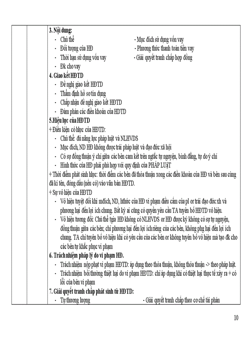 image for page Đề cương ôn tập môn Luật ngân hàng k34 Đại học Luật Hà Nội