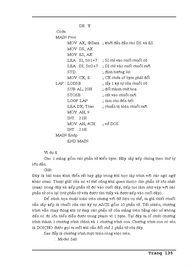 image for page Lập trình bằng hợp ngữ với 8088