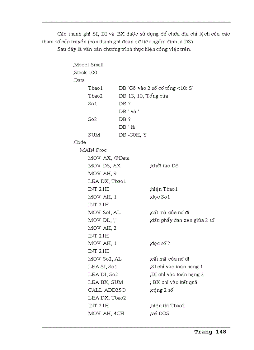 image for page Lập trình bằng hợp ngữ với 8088