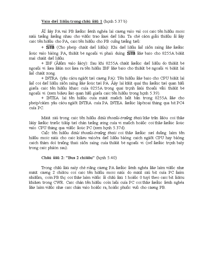 image for page Ghép 8088 với bộ nhớ và tổ chức vào ra dữ liệu