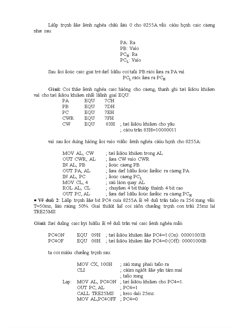 image for page Ghép 8088 với bộ nhớ và tổ chức vào ra dữ liệu