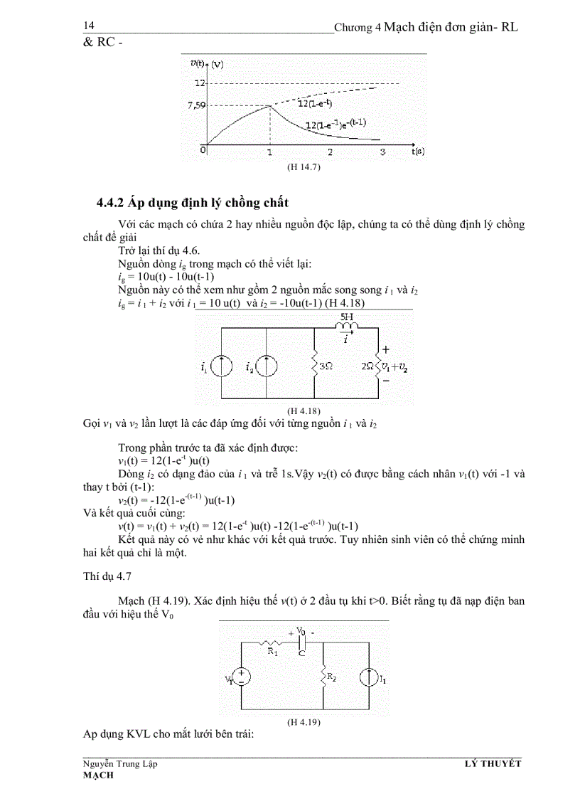 image for page Mạch điện đơn giản Rl và rc