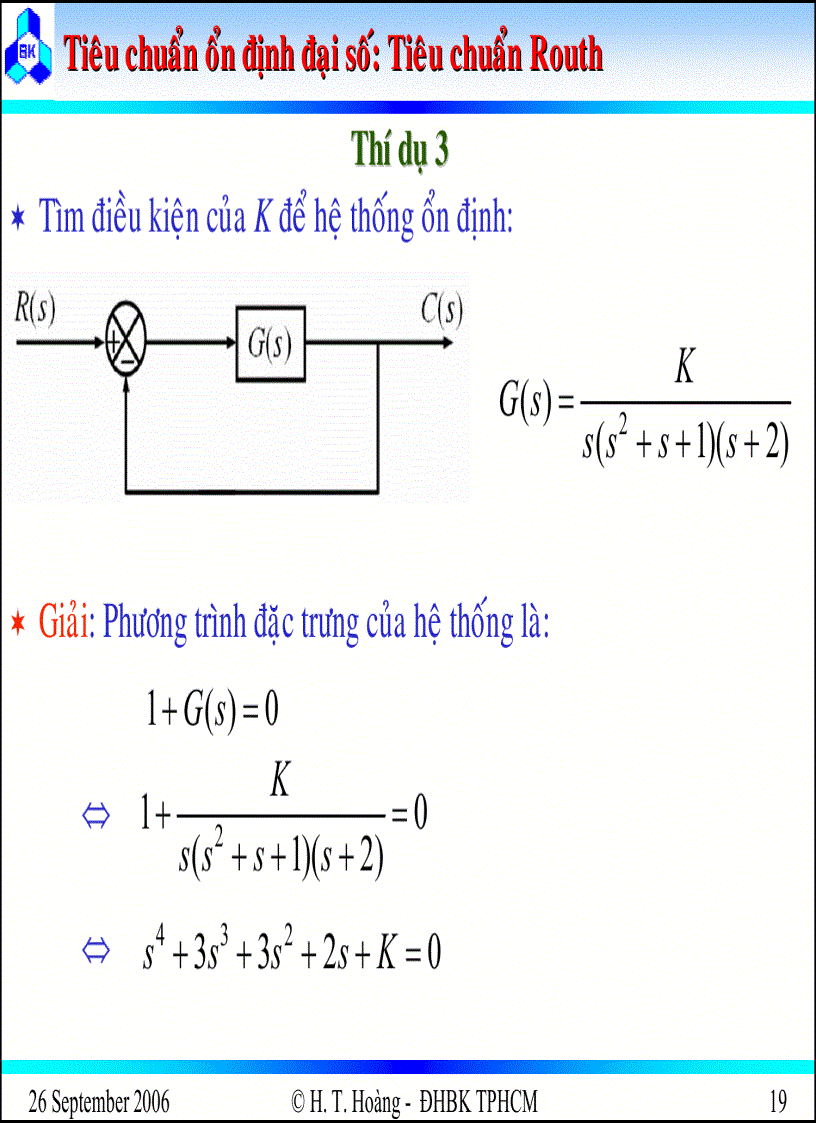 image for page Khảo sát tính ổn định của hệ thống