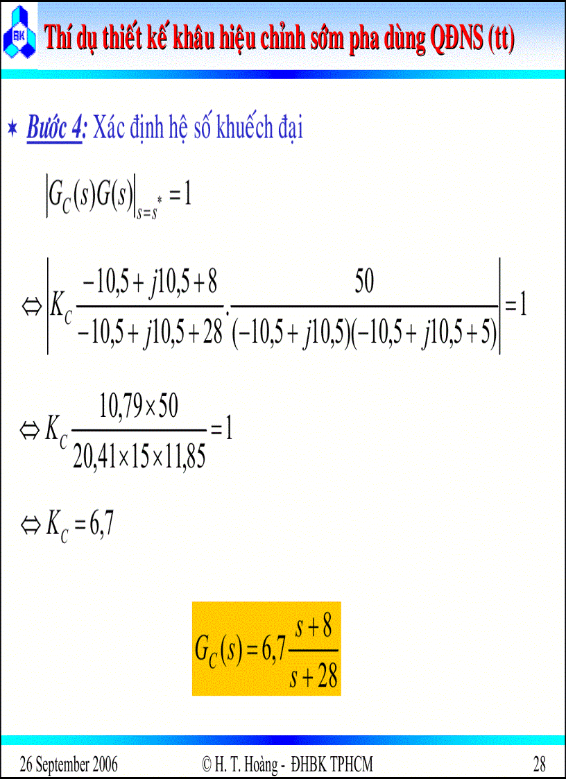 image for page Thiết kế hệ thống điều khiển liên tục