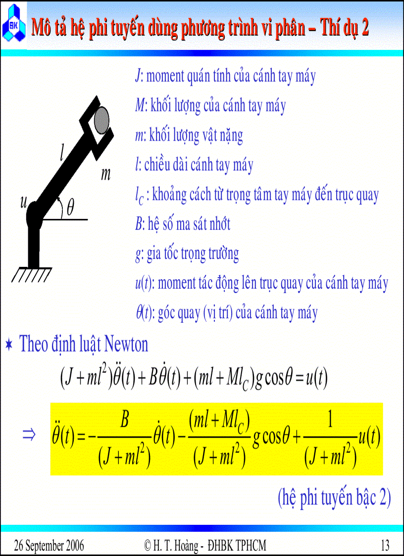 image for page Hệ thống điều khiển phi tuyến