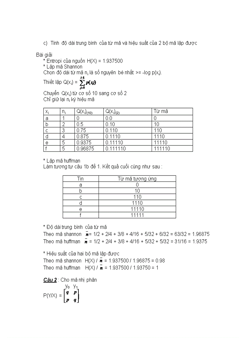 image for page Hướng dẫn giải một số bài tập truyền tin 1