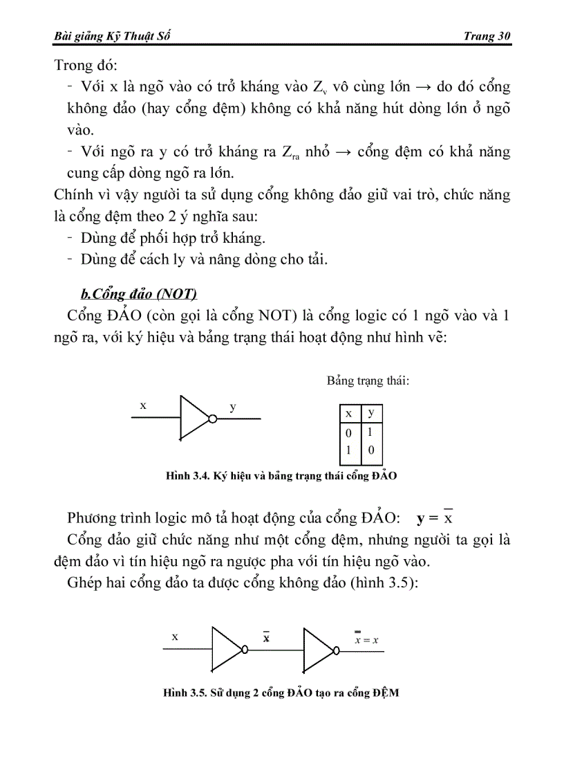 Các phần tử Logic cơ bản