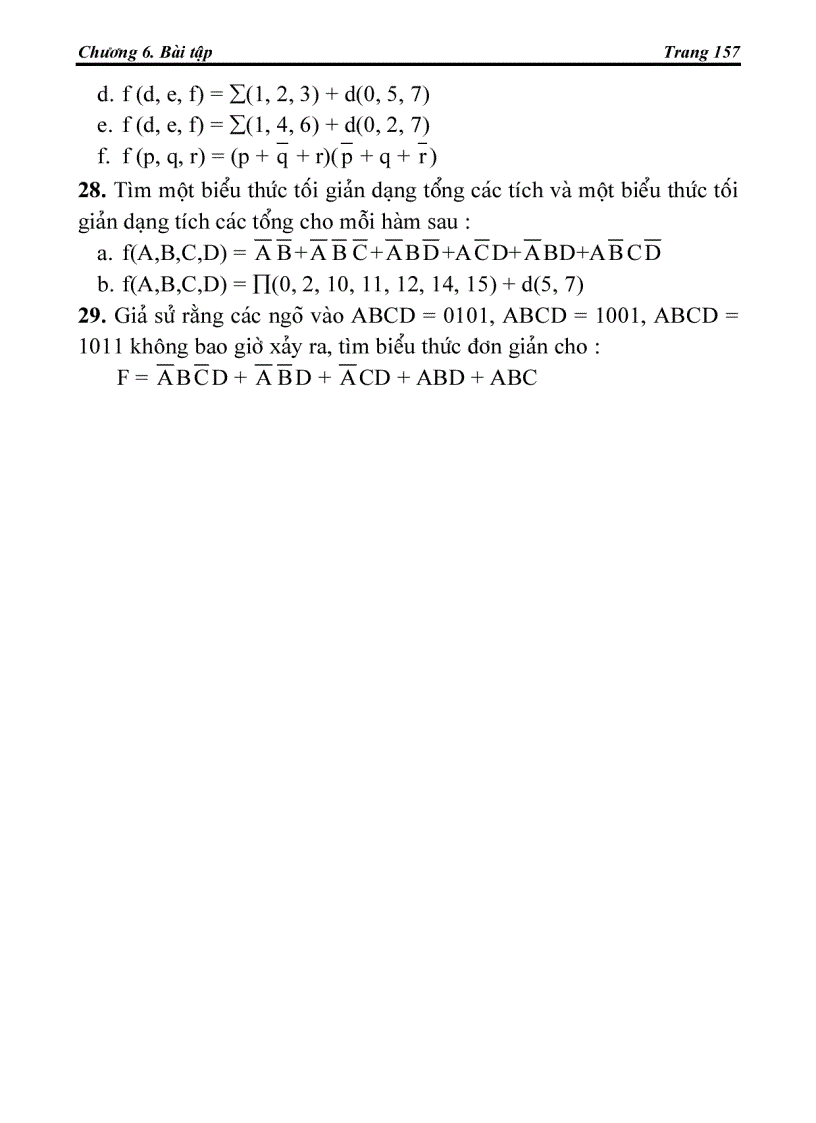 image for page Bài tập kỹ thuật số 1