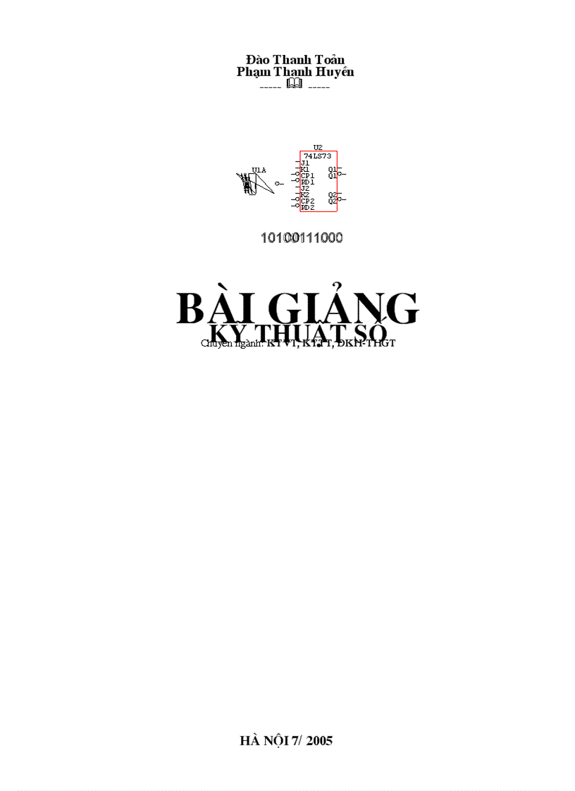 image for page Bài giảng Kỹ thuật số