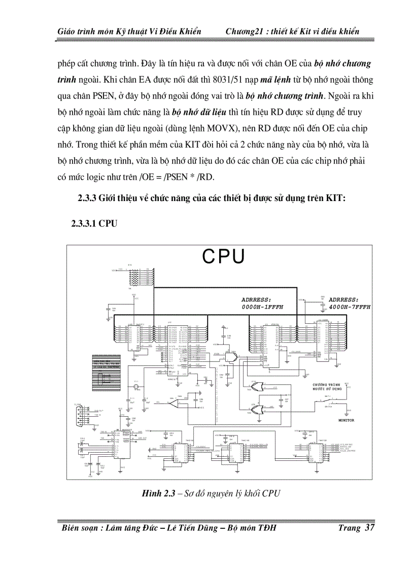 image for page Thiết kế KIT vi điều khiển
