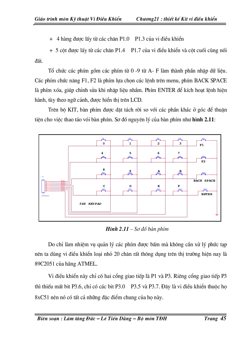 image for page Thiết kế KIT vi điều khiển
