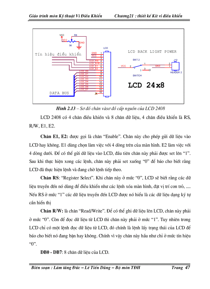 image for page Thiết kế KIT vi điều khiển