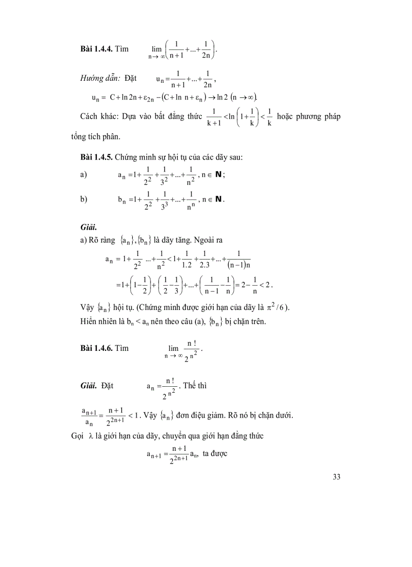image for page Những bài toán giải tích chon lọc