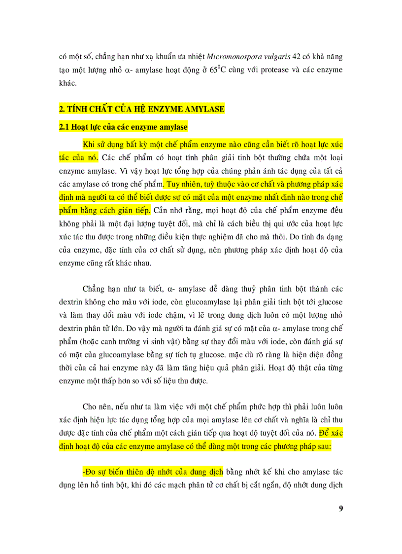 image for page Hệ amylase và ứng dụng trong công nghệ thực phẩm