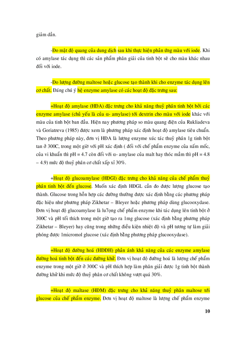 image for page Hệ amylase và ứng dụng trong công nghệ thực phẩm