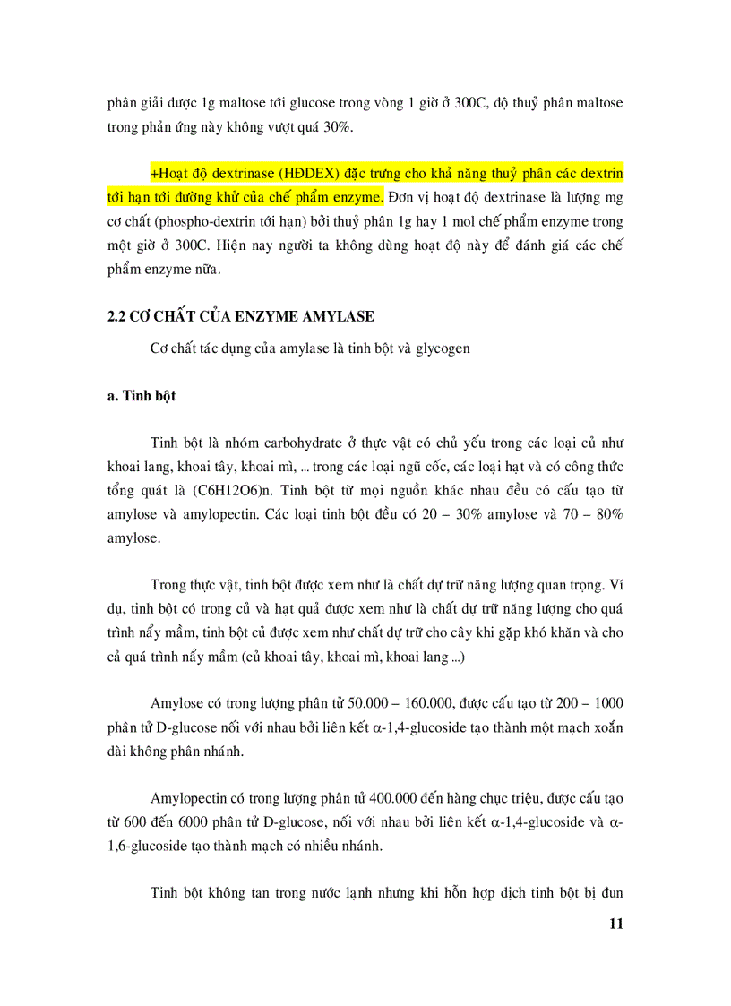 image for page Hệ amylase và ứng dụng trong công nghệ thực phẩm