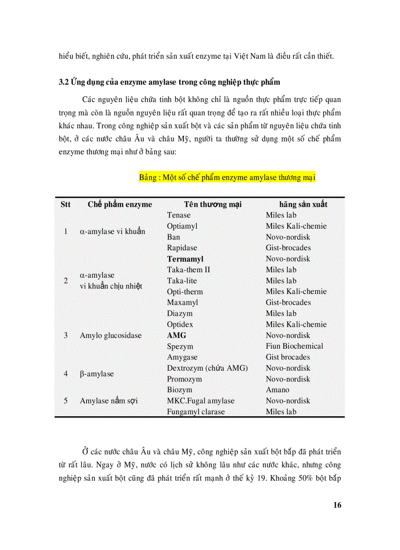 image for page Hệ amylase và ứng dụng trong công nghệ thực phẩm