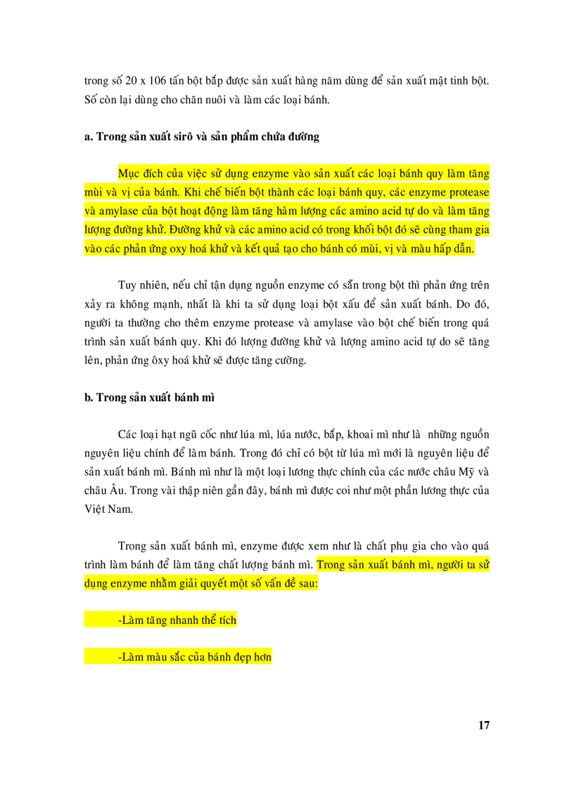 image for page Hệ amylase và ứng dụng trong công nghệ thực phẩm