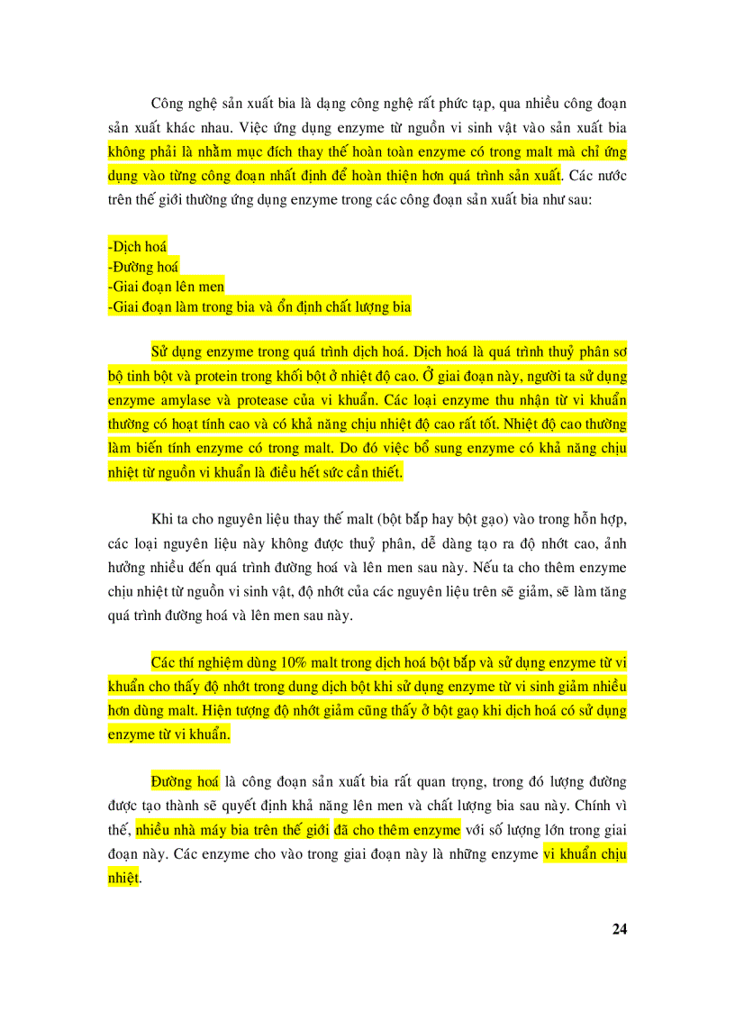 image for page Hệ amylase và ứng dụng trong công nghệ thực phẩm