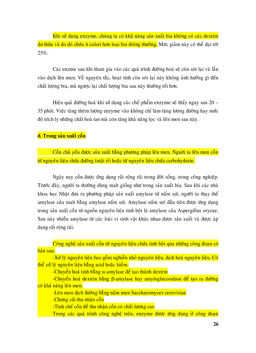 image for page Hệ amylase và ứng dụng trong công nghệ thực phẩm