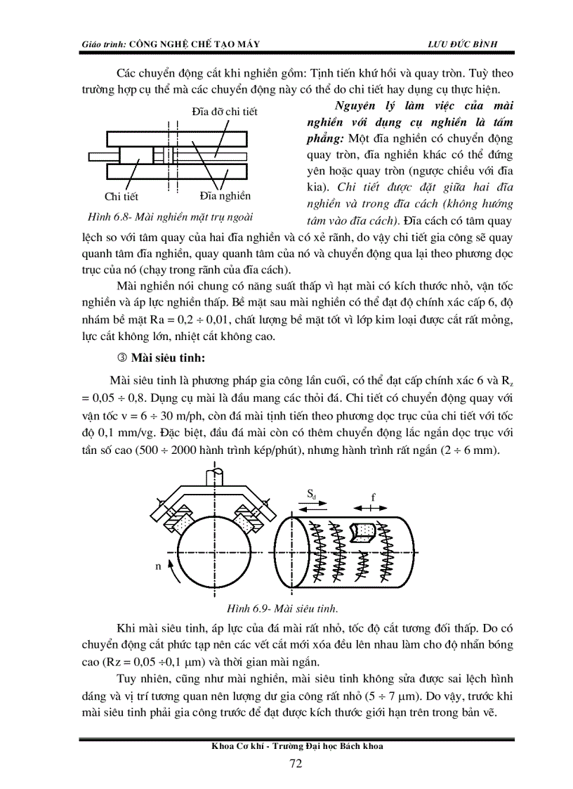 image for page Giáo Trình Công Nghệ Chế Tạo Máy Lưu Đức Bình 1