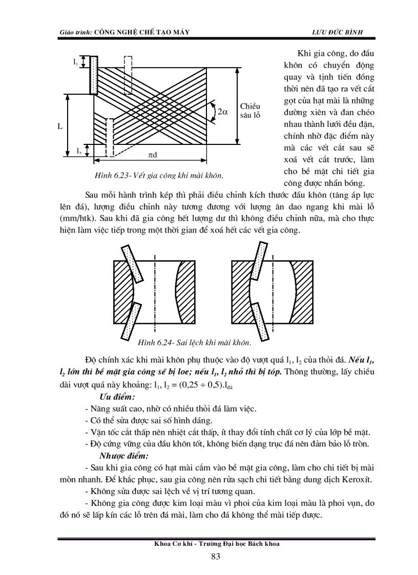 image for page Giáo Trình Công Nghệ Chế Tạo Máy Lưu Đức Bình 1