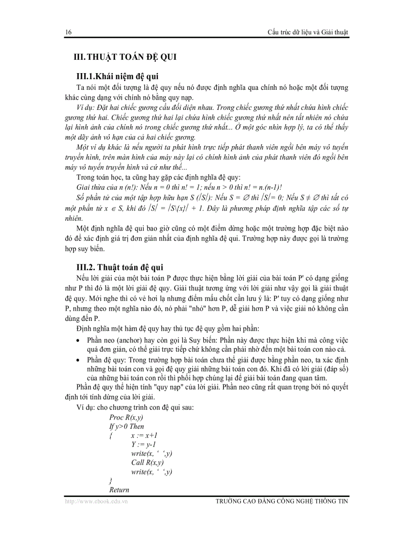 image for page Bài giảng cấu trúc dữ liệu và giải thuật