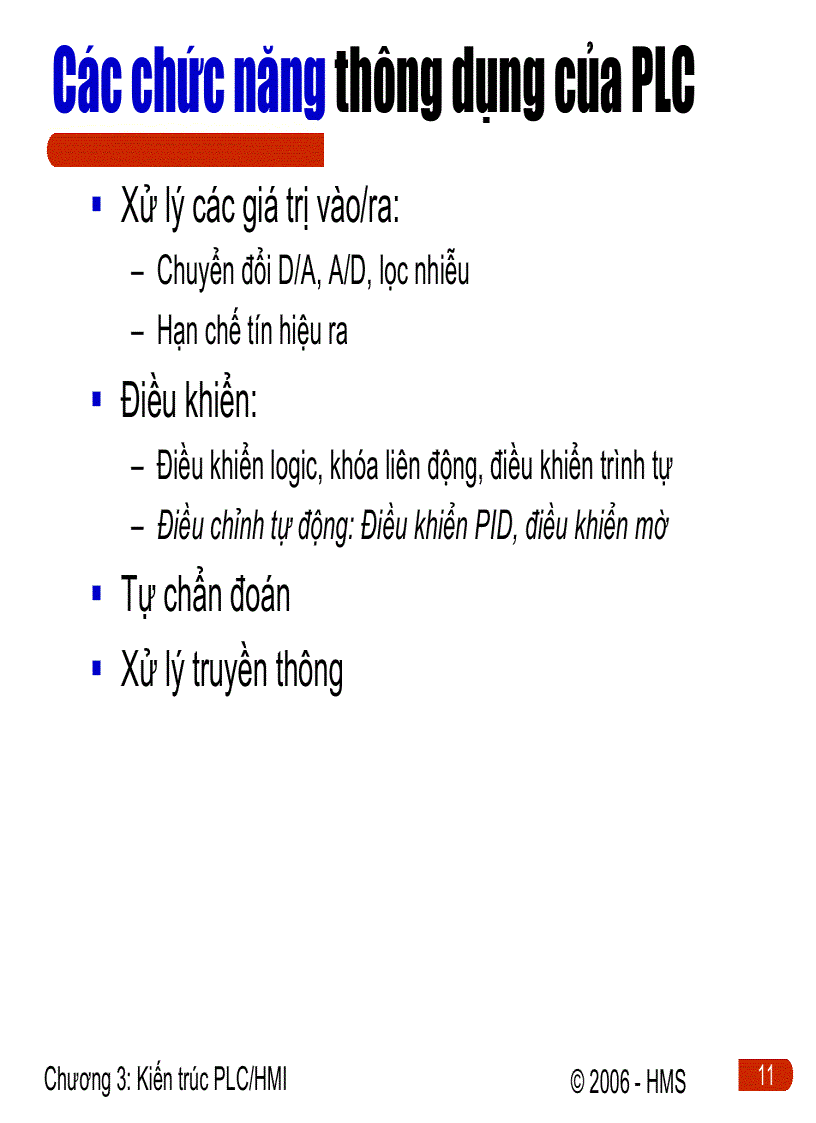 image for page Kiến trúc PLC HMI trong hệ thống điều khiển phân tán