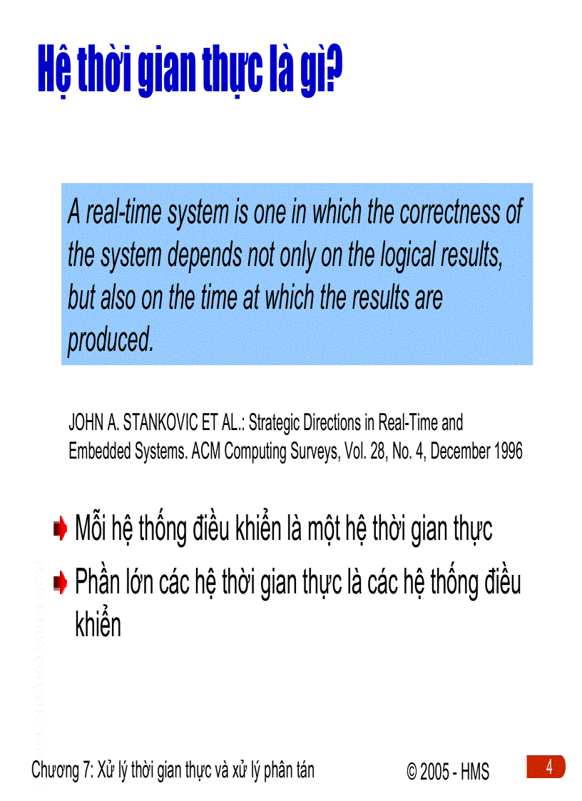 image for page Xử lí thời gian thực và xử lí phân tán trong hệ thống điều khiển phân tán