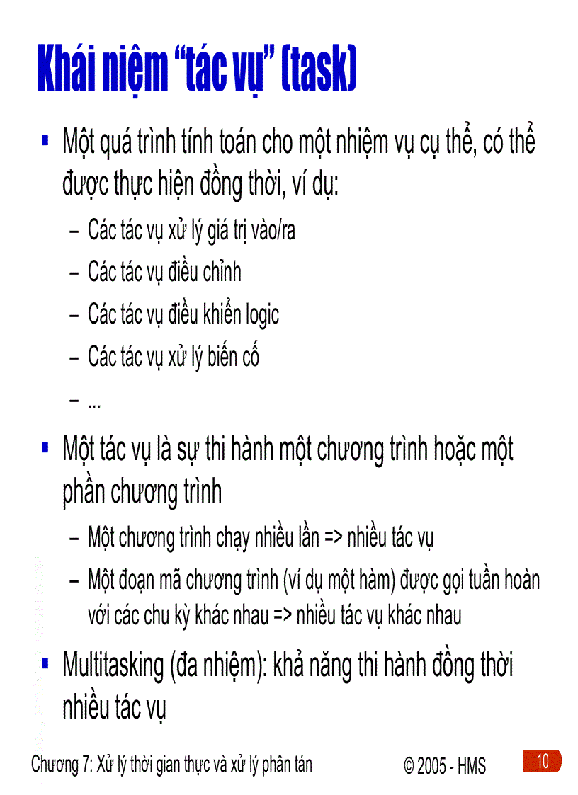 image for page Xử lí thời gian thực và xử lí phân tán trong hệ thống điều khiển phân tán