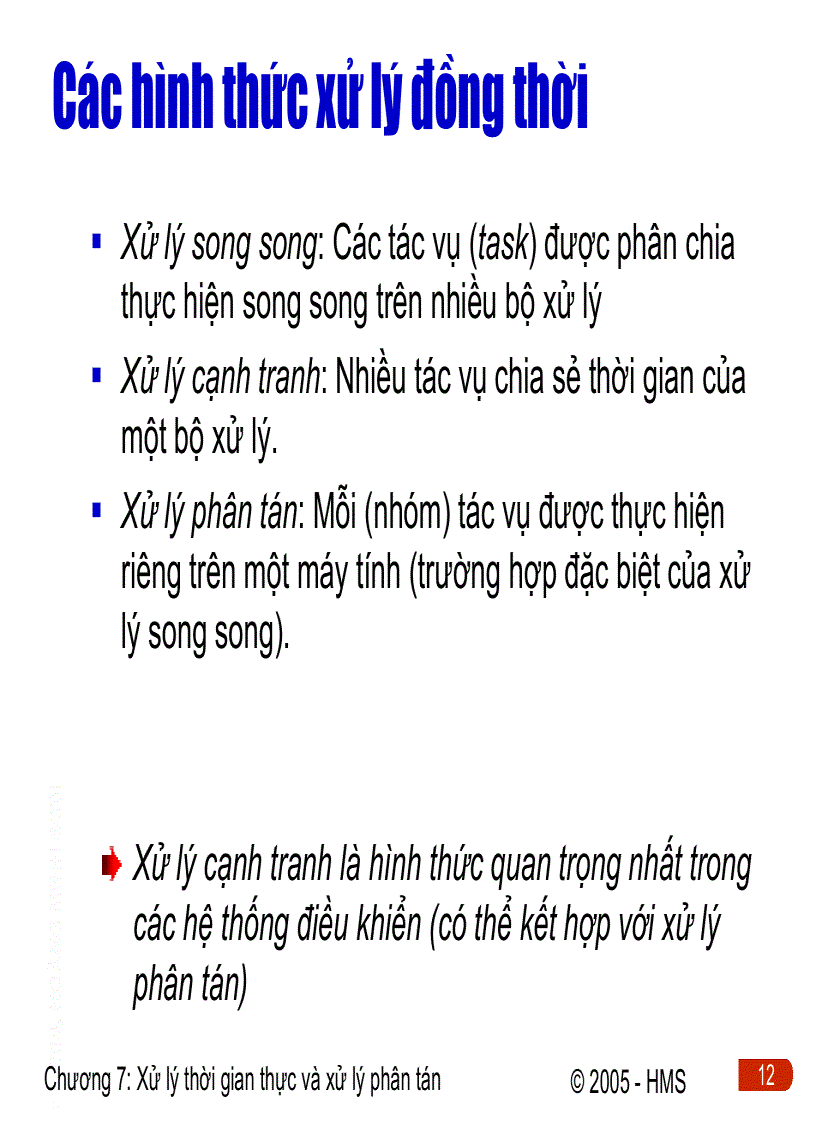 image for page Xử lí thời gian thực và xử lí phân tán trong hệ thống điều khiển phân tán