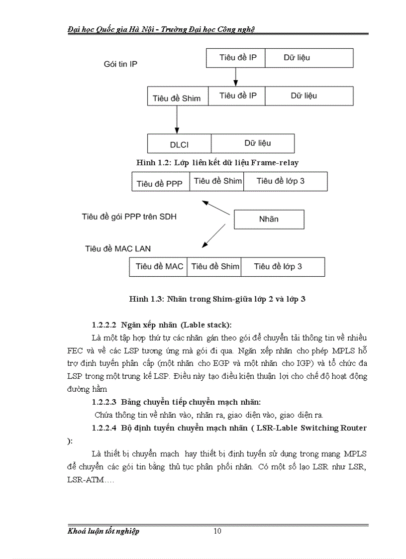 image for page Ứng dụng MPLS trong hệ thống mạng quang