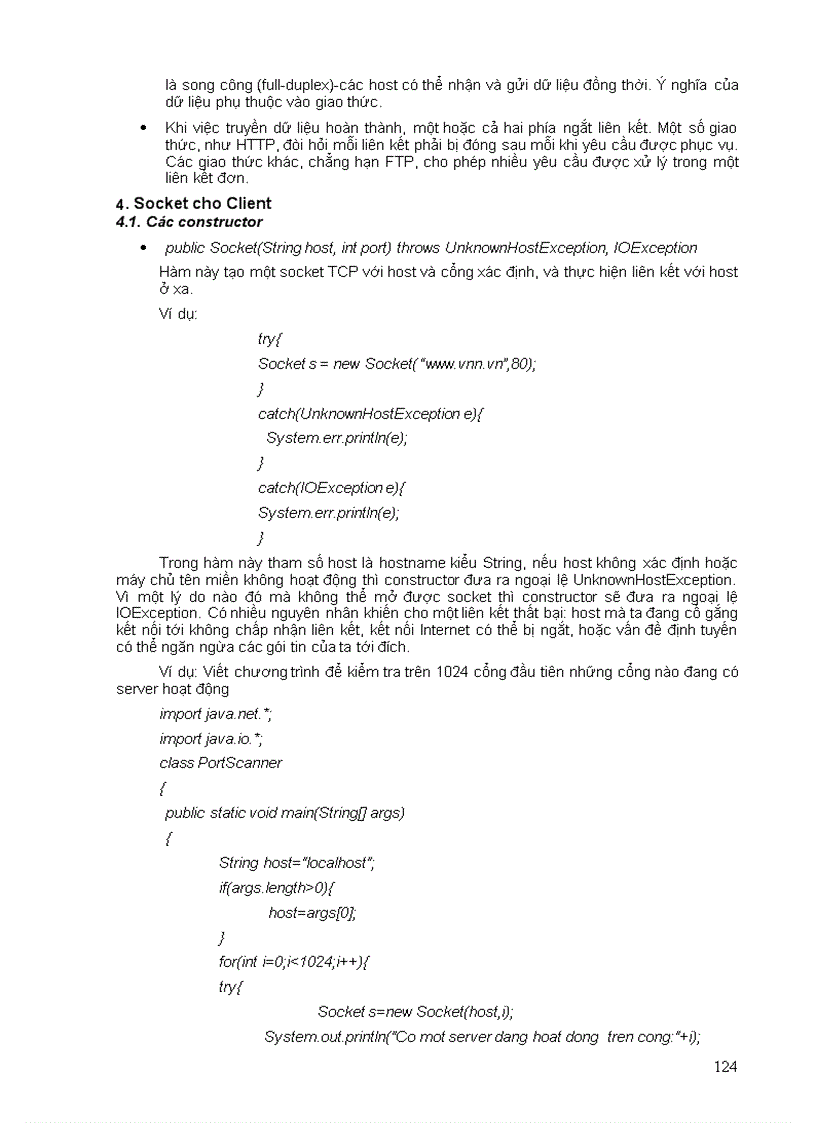 image for page Lập trình Socket cho giao thức TCP