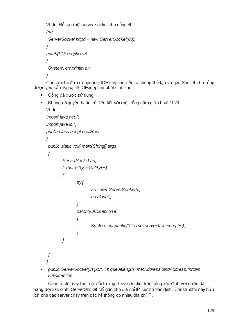 image for page Lập trình Socket cho giao thức TCP