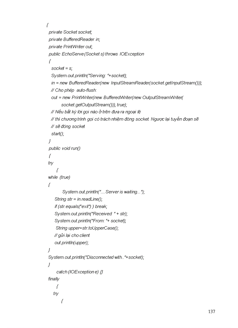 image for page Lập trình Socket cho giao thức TCP