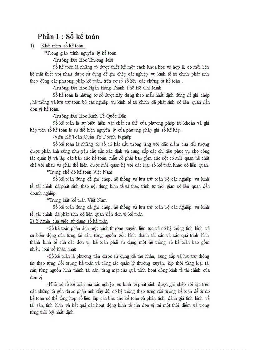 image for page Sổ kế toán phân loại số kế toán Phân loại sổ kế toán tổng hợp của hình thức nhật kí chung