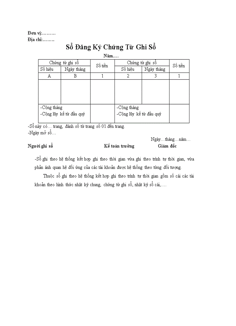 image for page Sổ kế toán phân loại số kế toán Phân loại sổ kế toán tổng hợp của hình thức nhật kí chung