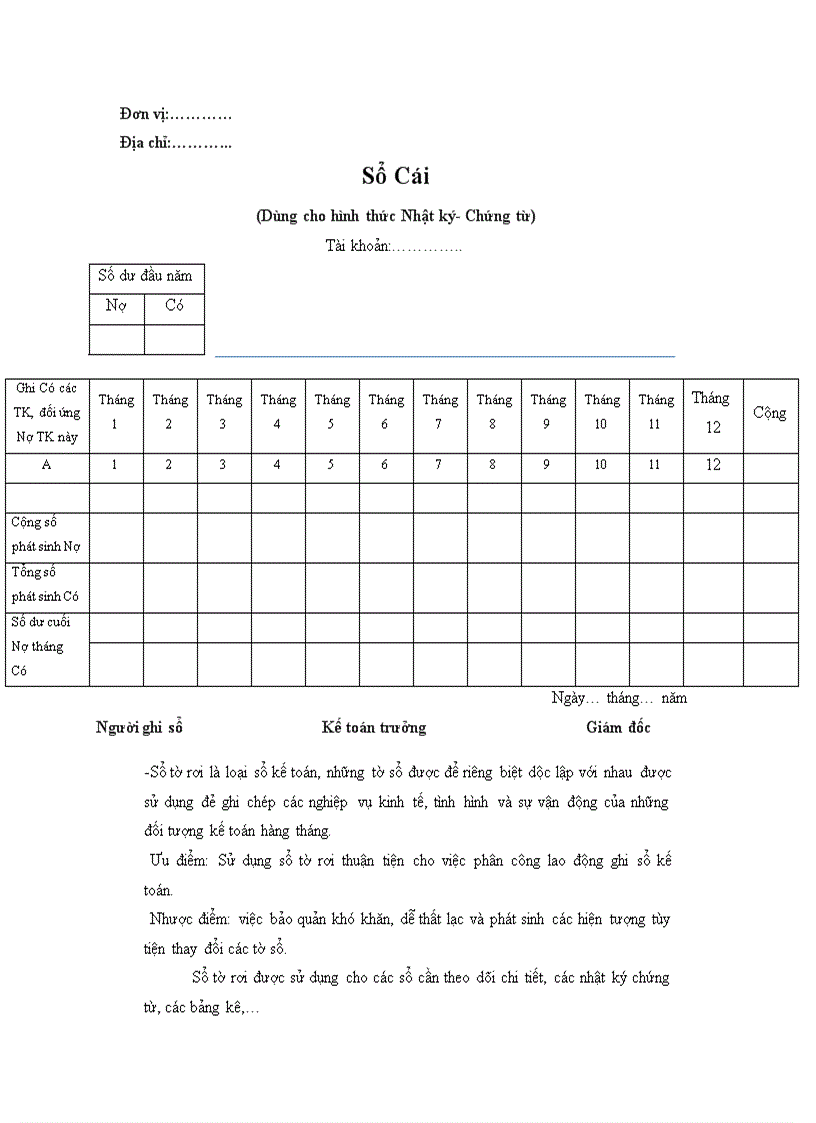image for page Sổ kế toán phân loại số kế toán Phân loại sổ kế toán tổng hợp của hình thức nhật kí chung