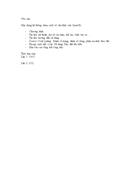 Hướng dẫn đồ họa máy tính Bài tập