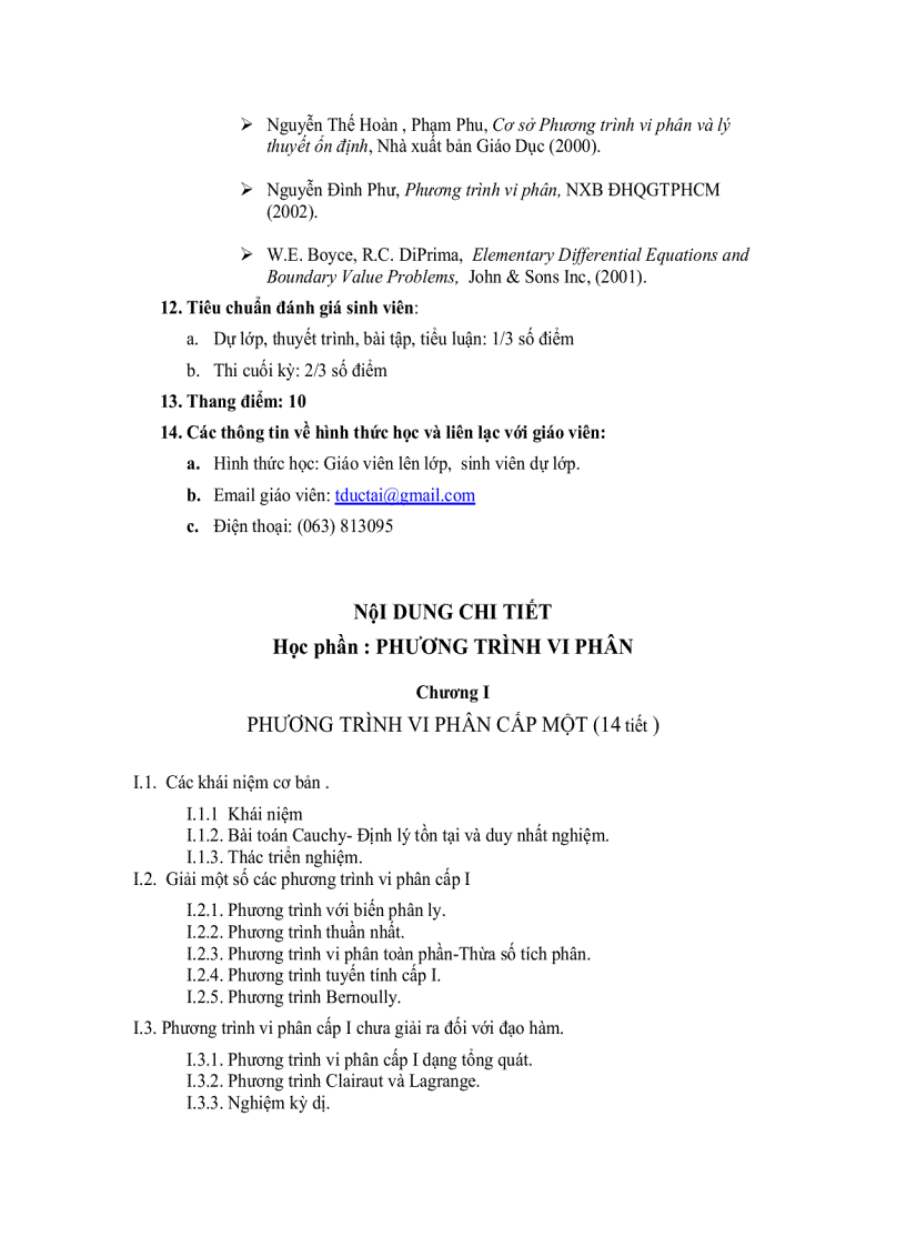 image for page Phương trình vi phân