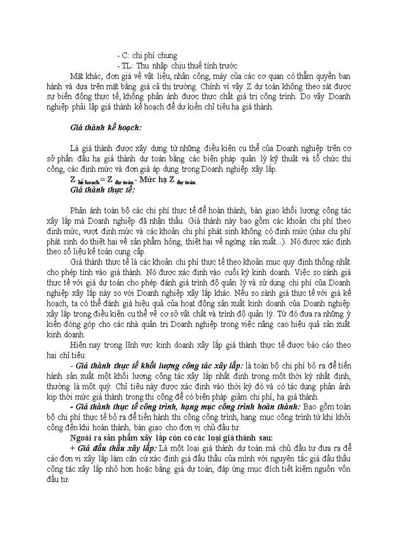 image for page Chi phí sản xuất giá thành sản phẩm yêu cầu của công tác quản lý nhiệm vụ hạch toán chi phí sản xuất và tính giá thành sản phẩm xây lắp trong doanh nghiệp kinh doanh xây lắp