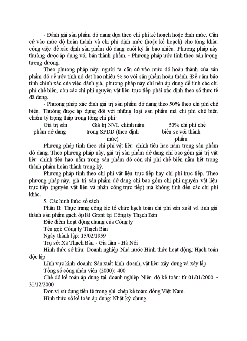 image for page Cơ sở lý luận tổ chức hạch toán chi phí sản xuất và tính giá thành sản phẩm trong các doanh nghiệp sản xuất