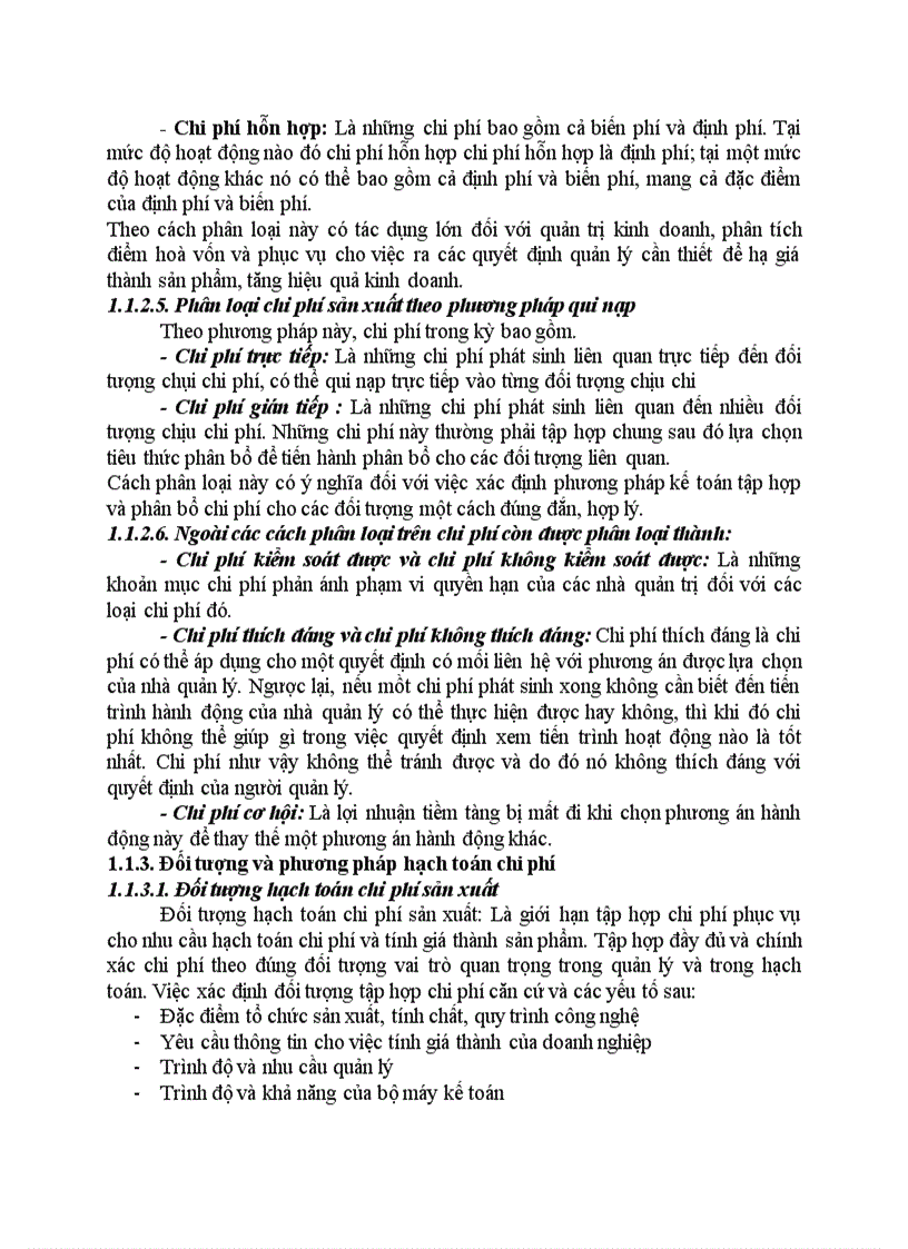 image for page Cơ sở lý luận về hạch toán chi phí sản xuất và tính giá thành sản phẩm trong doanh nghiệp sản xuất