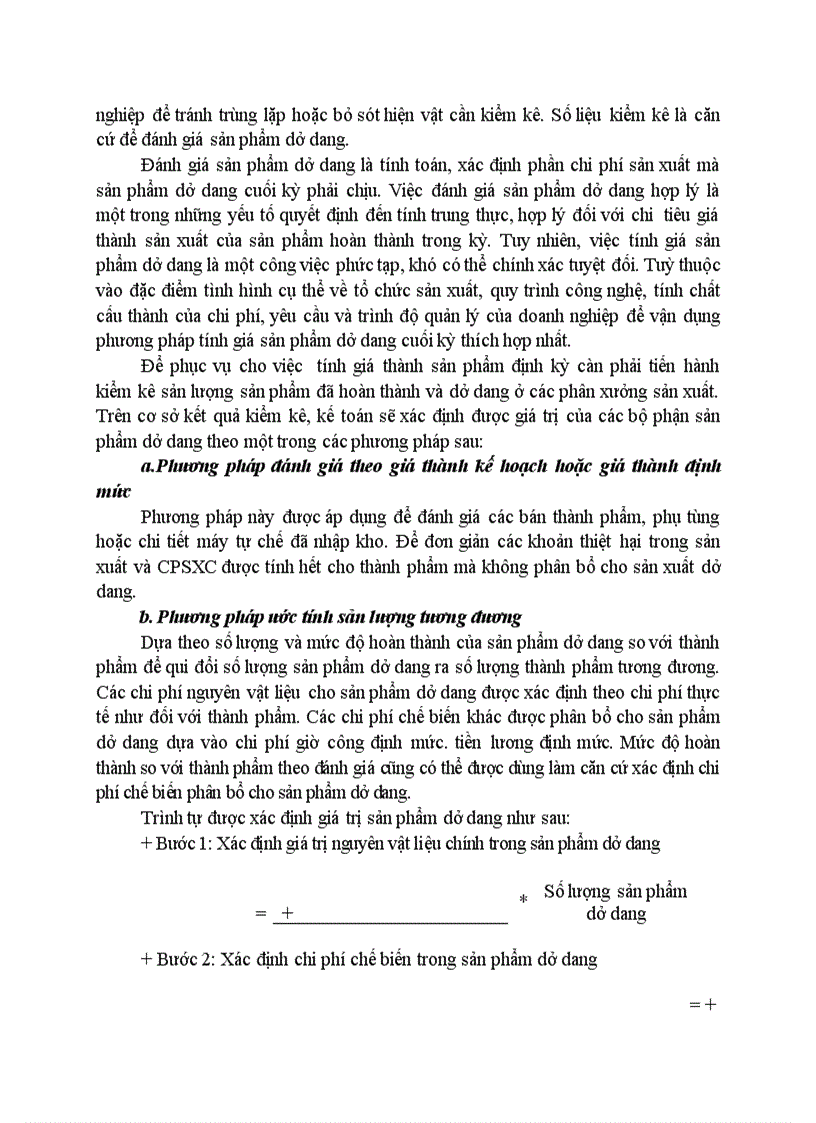 image for page Cơ sở lý luận về hạch toán chi phí sản xuất và tính giá thành sản phẩm trong doanh nghiệp sản xuất