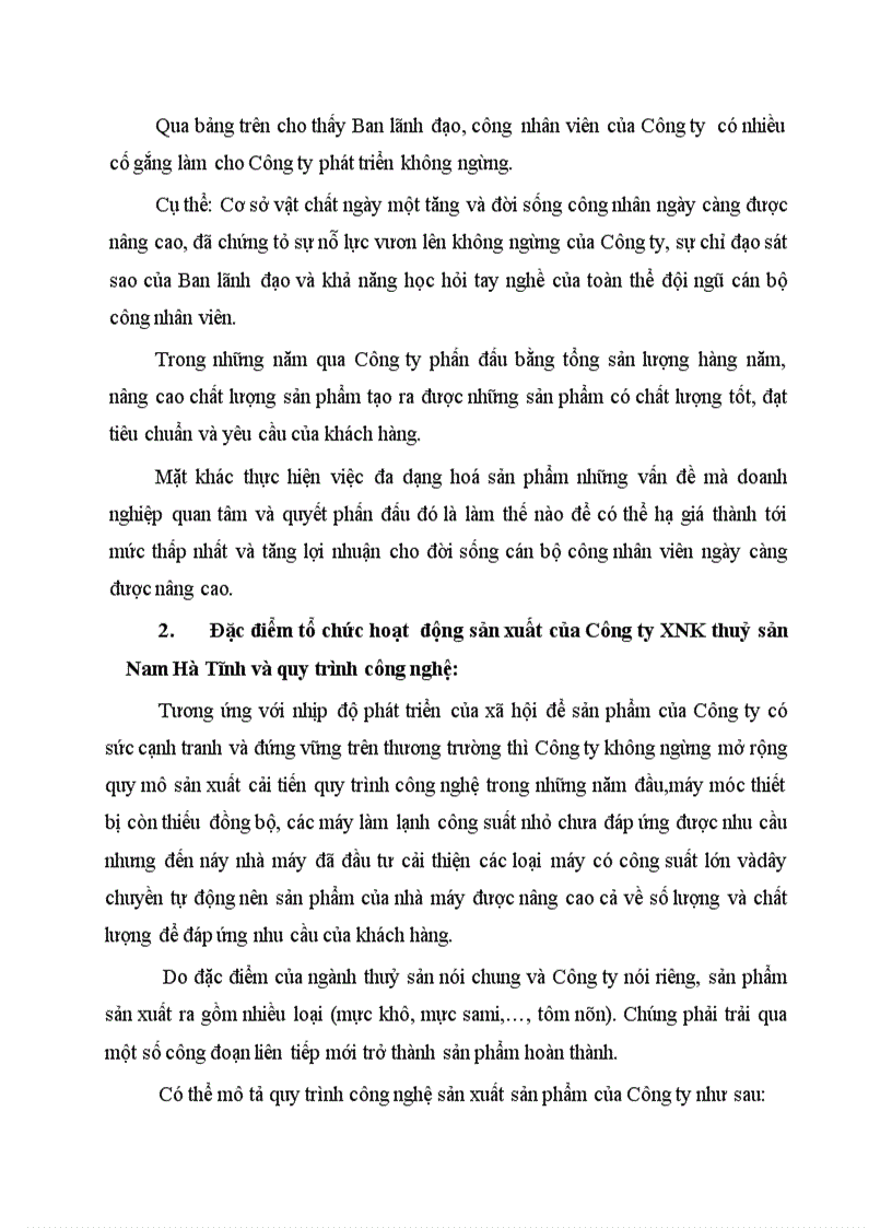 image for page Đặc điểm tình hình chung của Công ty xuất nhập khẩu nam hà tĩnh