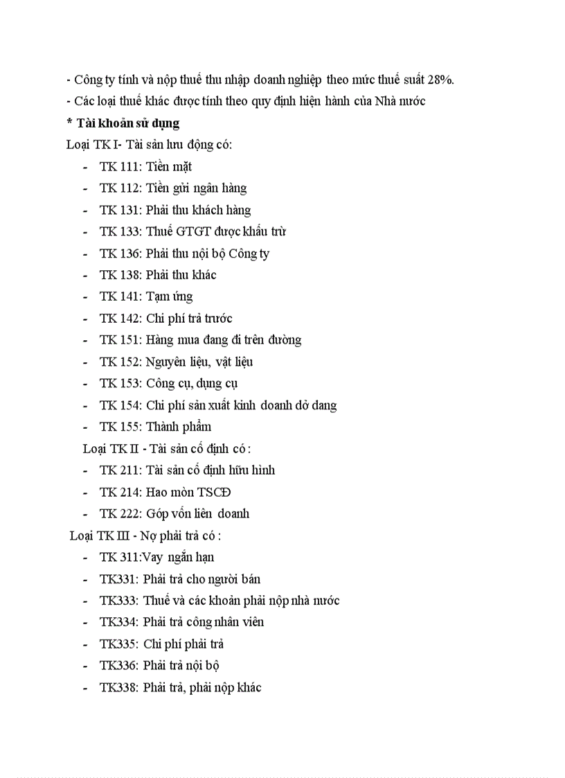 image for page Đặc điểm tổ chức bộ máy kế toán công tác kế toán của công ty Cơ khí và sửa chữa công trình cầu đường bộ II