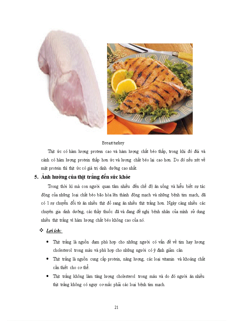 image for page So sánh các giá trị dinh dưỡng của thịt